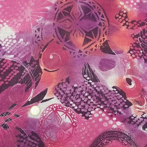 voile de polyester violet 2