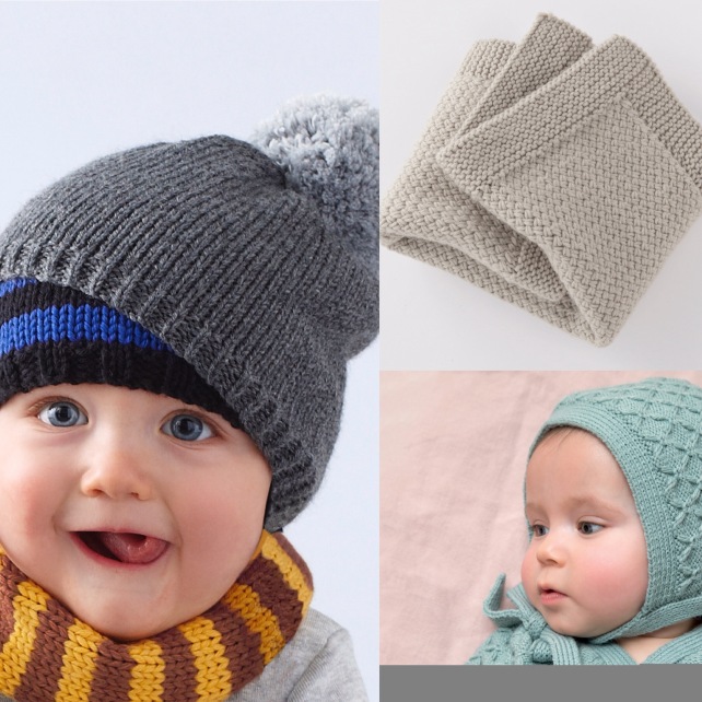 opération génération tricot cœur pour les Restos Bébés du Cœur patrons gratuits phildar layette 6 mois bonnet écharpe moufles couverture